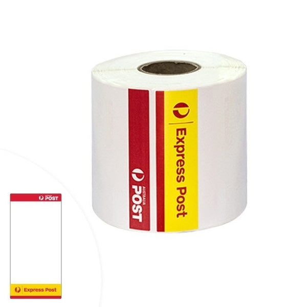 1 Roll Express Post Direct Thermal Labels 100mm x 206mm - 300 Labels per Roll