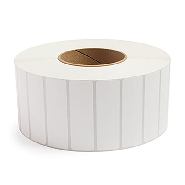 Perforated Direct Thermal Labels White 40mm X 15mm - 2000 Labels per Roll