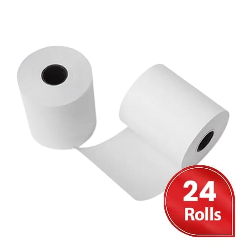 24 Rolls 80x80mm 25mm Core Thermal Paper Receipt Roll