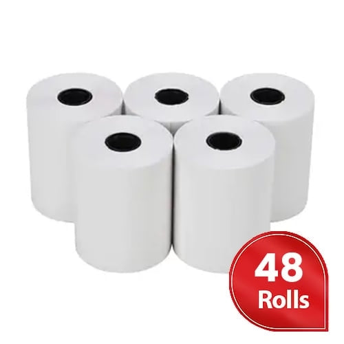 48 Rolls 57x47mm Thermal Paper EFTPOS Roll