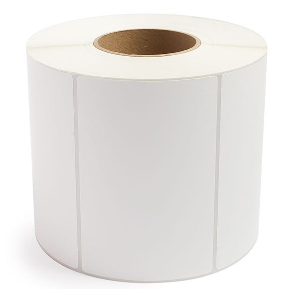 Perforated Direct Thermal Labels White 100mm X 75mm - 500 Labels per Roll