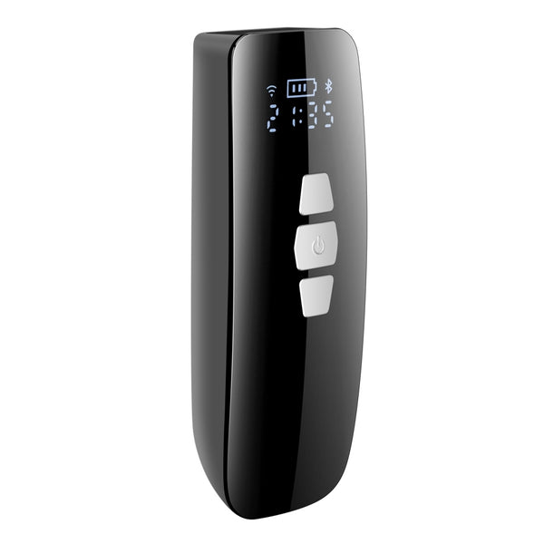 Portable 2D Bluetooth Wireless Barcode QR Code Scanner IS-3200DB (Black)