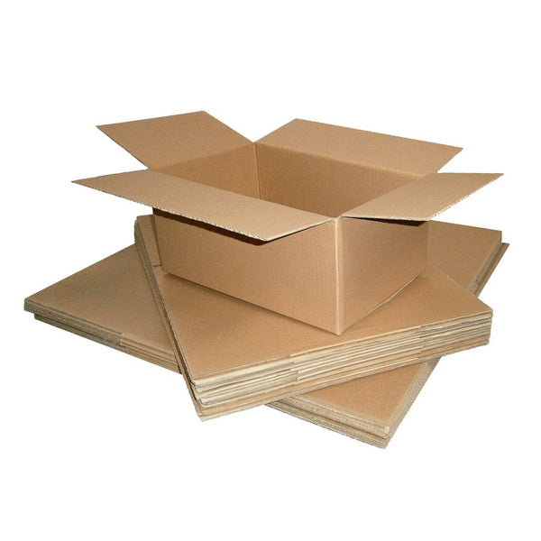 50PCS Mailing Box 430 x 305 x 140mm Shipping Carton Storage Moving Brown Cardboard Box
