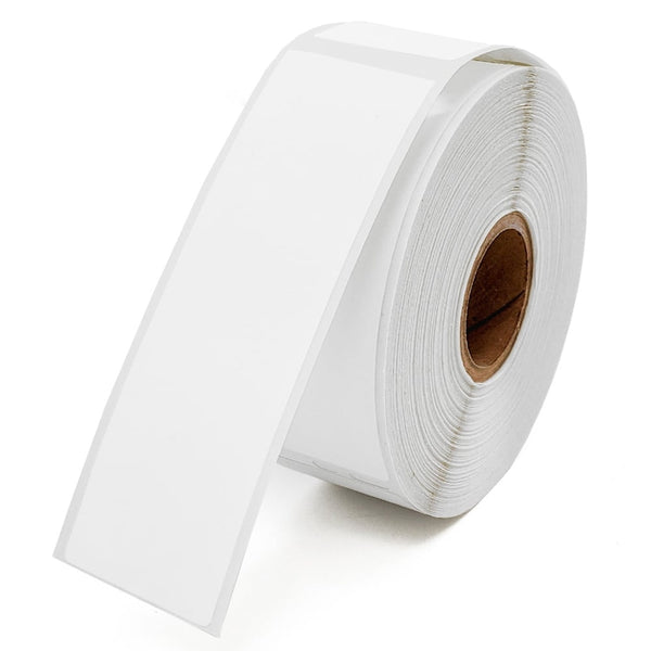 1 Roll 30mm X 90mm Perforated Direct Thermal Labels White - 560 Labels per Roll