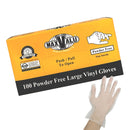 Powder Free Vinyl Gloves - Available in S/M/L/XL