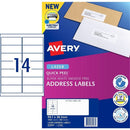 AVERY Premium White Address Labels with AveryEco