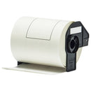 Generic Brother DK-11247 DK11247 Black Text on White 103mm x 164mm Die-Cut Paper Label Roll - 180 labels per roll