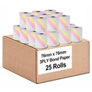 76x76mm 1PLY/2PLY/3PLY Bond Paper Receipt Rolls