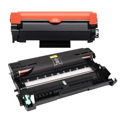 Brother Generic TN-2450 TN2450 Toner Cartridge + Generic DR-2425 Drum Unit Combo