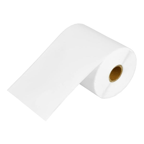 3 Rolls Generic Brother RD-S01C2 RDS01C2 Black Text on White Label Roll Continuous 102mm x 42.8m