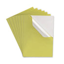 Gold Glossy Printable Vinyl Sticker Paper A4 - 20 sheets per pack