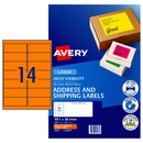 Avery High Visibility Laser Shipping Labels