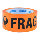 Cumberland Fragile Tape 46Mics 48mm X 66M Orange - Pack of 6