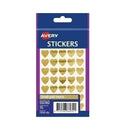 Avery Heart Stickers