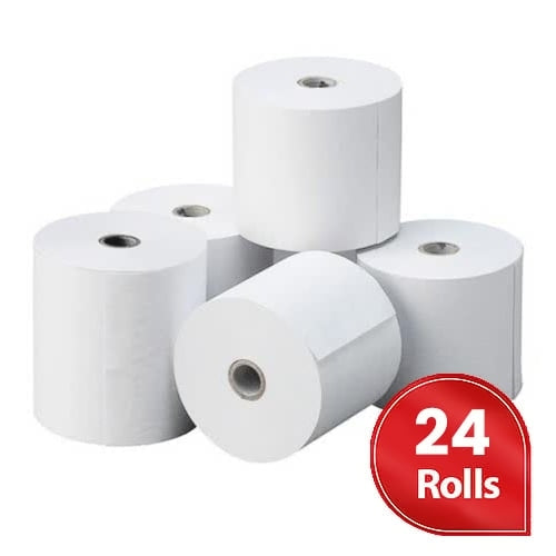 24 Rolls 80x135mm Thermal Paper Receipt Roll