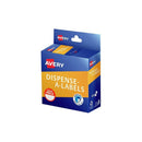 Avery Dispenser Label Sale Price Red 24mm 300 Labels