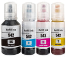 8-Pack Epson T542 Generic Ink Bottle Combo [2BK+2C+2M+2Y]