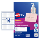 Avery Frosted Clear Inkjet Labels