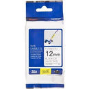 Original Brother TZe-FX231 TZeFX231 12mm Black Text on White Flexible ID Laminated Tape - 8 metres