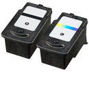 2-Pack Canon PG-640XL, PG640XL, CL-641XL Generic High Yield Ink Cartridge [1Black + 1Colour]