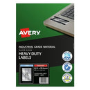 Avery Silver Heavy Duty Identification Laser Labels