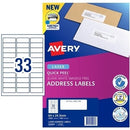 AVERY Premium White Address Labels with AveryEco