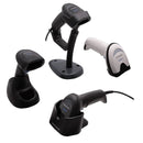 Datalogic QuickScan QD2590 Kit, 2D MegaPixel Imager, USB/RS232, Black (incl scanner, USB A cable 90A052258 & stand Std-Autflx-QD25-BK)