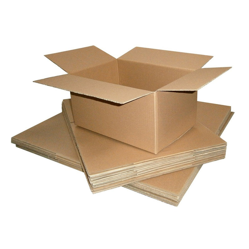500PCS Mailing Box 250 x 110 x 105mm Shipping Carton Storage Brown Cardboard Box