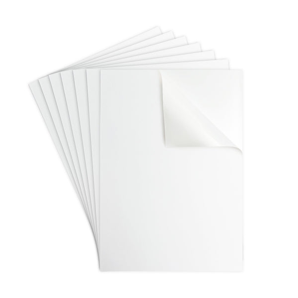 White Matte Printable Vinyl Sticker Paper A4 - 60 sheets