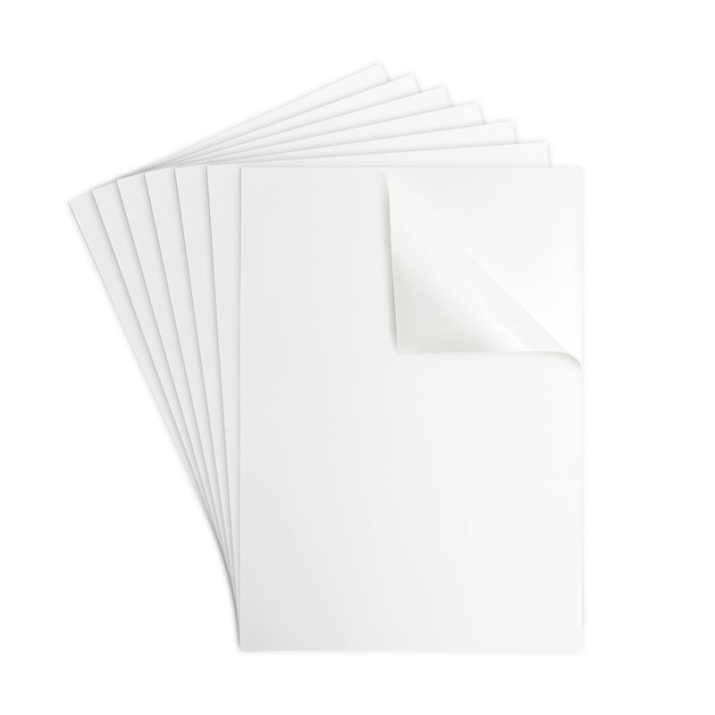 White Matte Printable Vinyl Sticker Paper A4 - 60 sheets