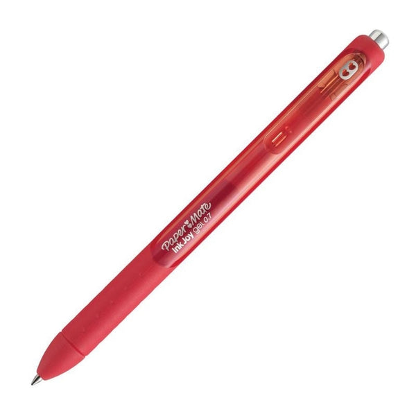 12 x Paper Mate Inkjoy Retractable Gel Pen 0.7mm - Red