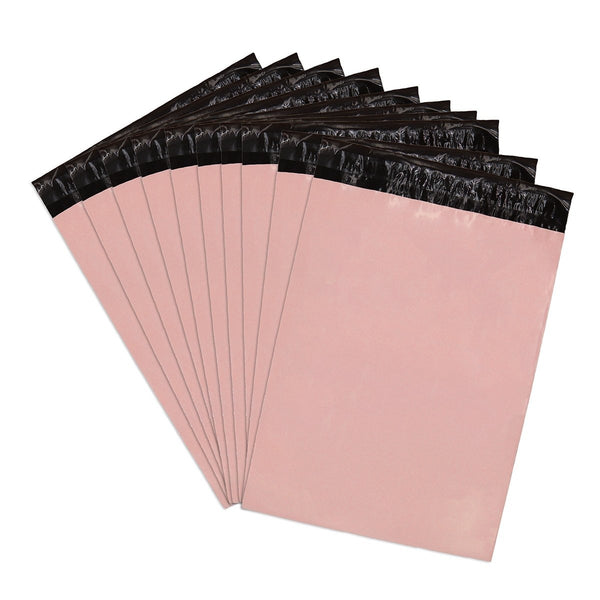 600PCS Pink Courier Bags 430mm x 545mm Mailing Satchels Self-Sealing Poly Mailer