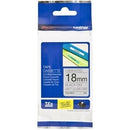 Original Brother TZe-M941 TZeM941 18mm Black Text on Matt Silver Laminated Tape - 8 metres