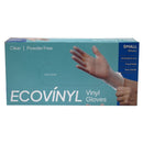 ECO VINYL Clear Powder Free Gloves - S/M/L/XL
