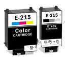 6 Pack Generic for Epson 215 [3BK+3CL] Ink Combo [C13T215192+C13T216092]