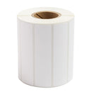 Perforated Direct Thermal Labels White 100mm X 25mm - 2000 Labels per Roll