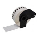 Generic Brother DK-22214 DK22214 Black Text on White Continuous Paper Label Roll 12mm x 30.48m