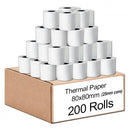 80x80mm Thermal Paper Cash Register Receipt Roll (25mm Core)