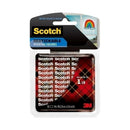 Scotch Restickable Mounting Squares Tab R100 25.4 x 25.4 mm Pack of 18 - Box of 6
