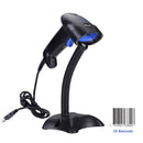 1D Laser USB Wired Barcode Scanner With Stand IS-1100L+ (3-Pack)