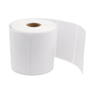 1 Roll Generic Brother RD-S03C1 RDS03C1 Black Text on White Die Cut Paper Label Roll 102mm x 51mm - 810 labels per roll