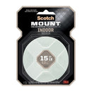Scotch Double Sided Mounting Tape 314H-MED 2.54cm x 3.17m - Bag of 6