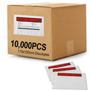'DOCUMENTS / PACKING SLIP ENCLOSED' 115mm x 150mm Doculopes Sticker Pouch Document Envelope - White