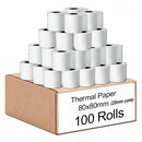80x80mm Thermal Paper Cash Register Receipt Roll (25mm Core)