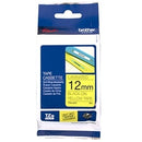 Original Brother TZe-631 TZe631 12mm Black Text on Yellow Laminated Tape - 8 meters