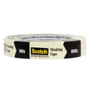 3M Scotch Masking Tape 24mm x 55m Utility 2010 Beige