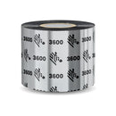 Original Zebra 3600 60mm x 450m Wax/Resin Ribbon Roll