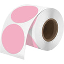 Direct Thermal Labels 50.8mm Circle 2 inch Round - 750 Labels per Roll