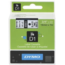Dymo SD45803 / S0720830 Original 19mm Black Text on White Label Cassette - 7 meters