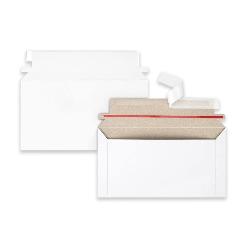 300PCS Card Mailer 240 x 160mm 300gsm Rigid Card Envelope C5 for A5 Document